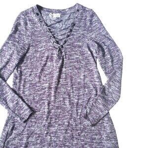 About a Girl Berry Colored Sweater Dress